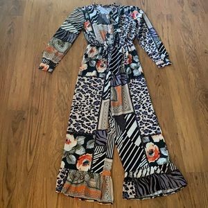 NWT Magari multi pattern jumpsuit